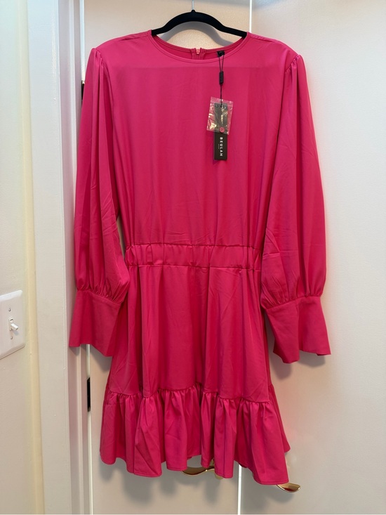 Beulah Dresses & Skirts - NWT Hot Pink Beulah Flounce Dress